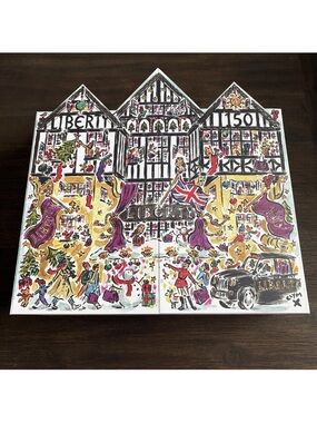 Liberty Of London Advent Calendar Box EMPTY Contents 2025 Pristine Condition